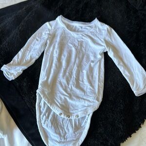 Saint Haven baby long sleeve onesie with mesh